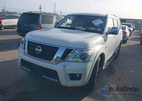 2020 Nissan Armada Platinum 2Wd from USA, damaged, VIN JN8AY2ND4L9106315